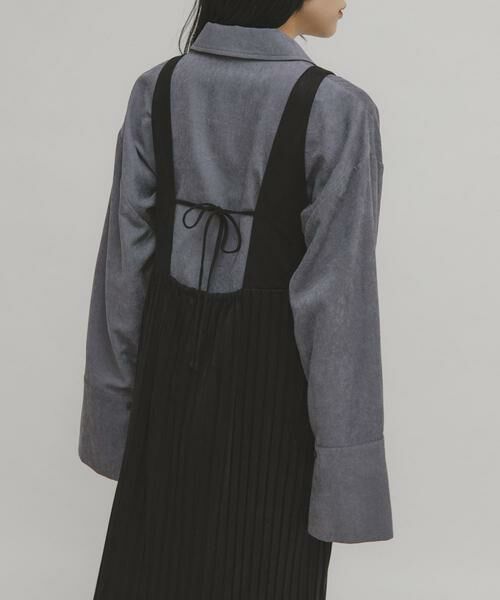 KBF / ケービーエフ ワンピース | ピーチスキンプリーツワンピース | 詳細21