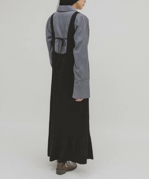 KBF / ケービーエフ ワンピース | ピーチスキンプリーツワンピース | 詳細23