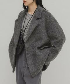 KBF / ケービーエフ その他アウター | シャギーテーラードジャケット