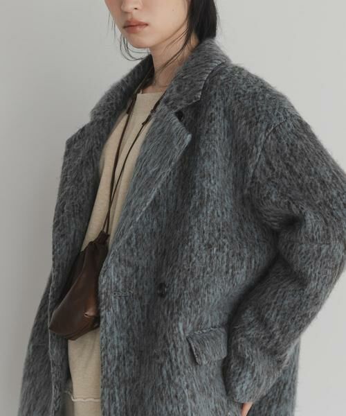 KBF / ケービーエフ その他アウター | シャギーテーラードジャケット | 詳細12