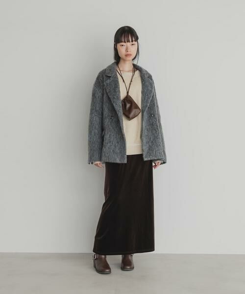 KBF / ケービーエフ その他アウター | シャギーテーラードジャケット | 詳細15