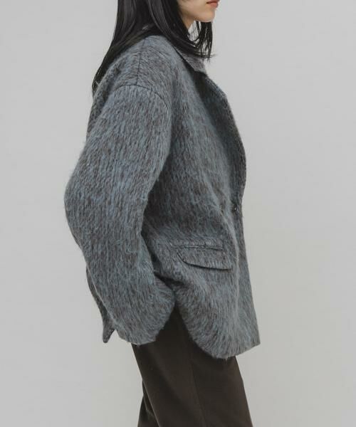 KBF / ケービーエフ その他アウター | シャギーテーラードジャケット | 詳細16