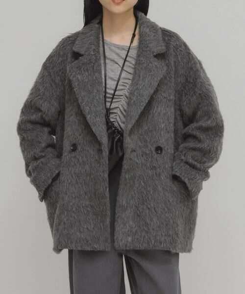 KBF / ケービーエフ その他アウター | シャギーテーラードジャケット | 詳細25