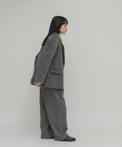 KBF / ケービーエフ その他アウター | シャギーテーラードジャケット | 詳細29