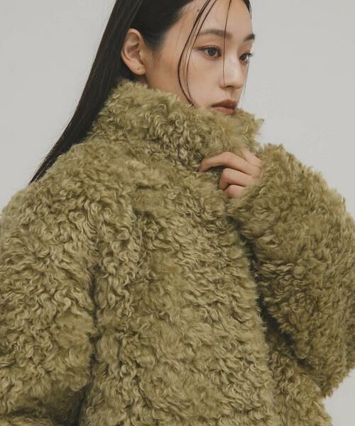 KBF / ケービーエフ その他アウター | フォルムボアジャケット | 詳細1