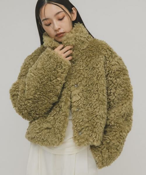 KBF / ケービーエフ その他アウター | フォルムボアジャケット | 詳細2