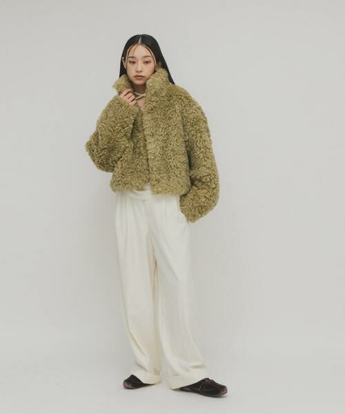 KBF / ケービーエフ その他アウター | フォルムボアジャケット | 詳細5