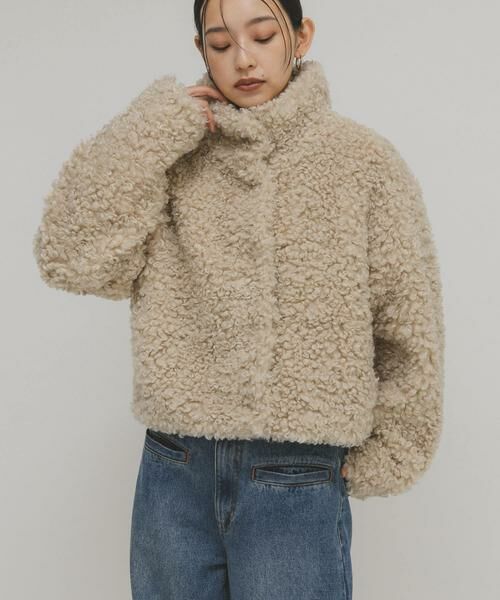 KBF / ケービーエフ その他アウター | フォルムボアジャケット | 詳細11