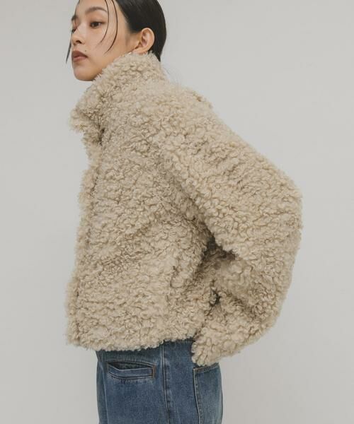 KBF / ケービーエフ その他アウター | フォルムボアジャケット | 詳細12