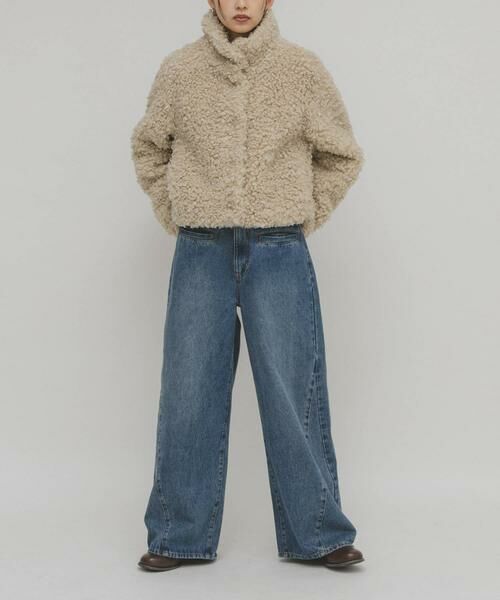 KBF / ケービーエフ その他アウター | フォルムボアジャケット | 詳細14