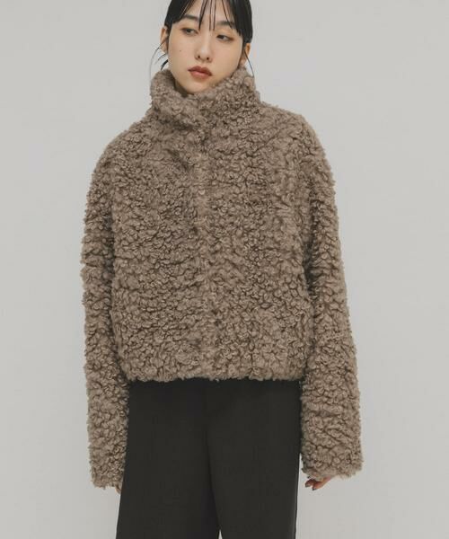 KBF / ケービーエフ その他アウター | フォルムボアジャケット | 詳細19