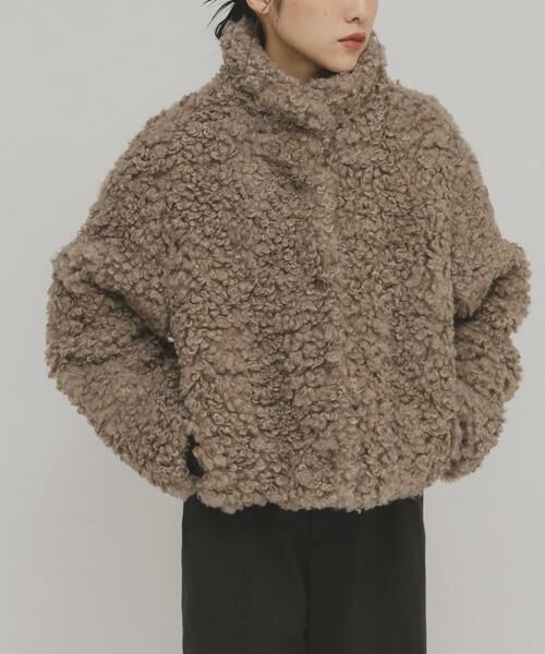 KBF / ケービーエフ その他アウター | フォルムボアジャケット | 詳細20