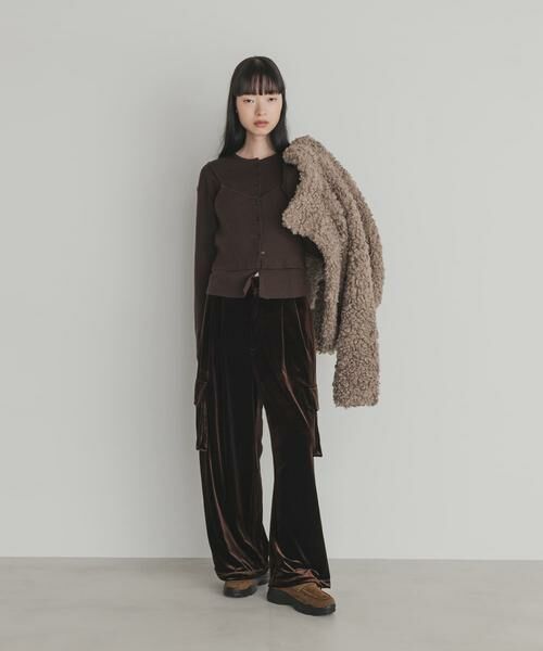 KBF / ケービーエフ その他アウター | フォルムボアジャケット | 詳細24