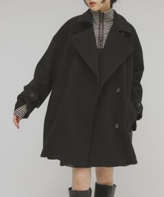 KBF / ケービーエフ その他アウター | BIGカラーミドルコート