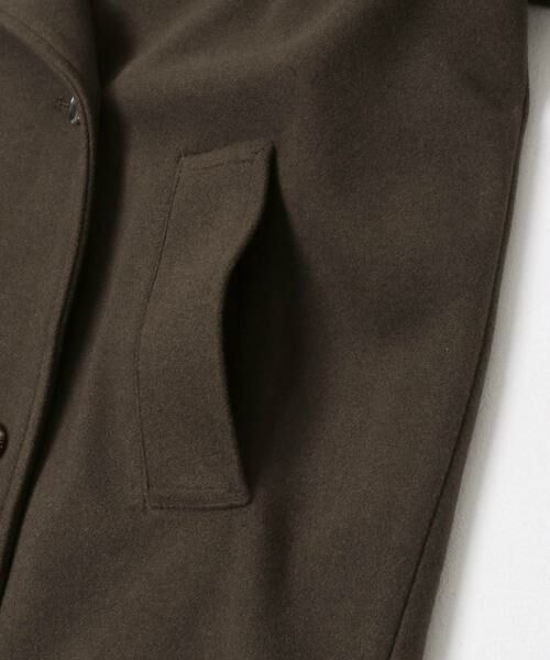 KBF / ケービーエフ その他アウター | BIGカラーミドルコート | 詳細10