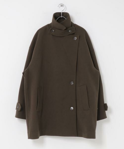 KBF / ケービーエフ その他アウター | BIGカラーミドルコート | 詳細9