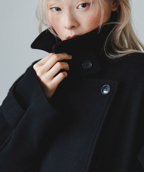 KBF / ケービーエフ その他アウター | BIGカラーミドルコート | 詳細19