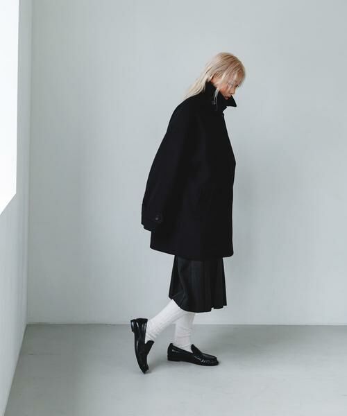 KBF / ケービーエフ その他アウター | BIGカラーミドルコート | 詳細20