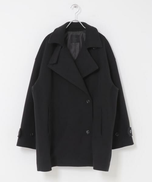 KBF / ケービーエフ その他アウター | BIGカラーミドルコート | 詳細22