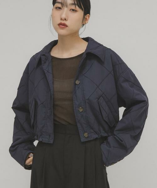 KBF / ケービーエフ ダウンジャケット・ベスト | キルティングシャツブルゾン | 詳細4