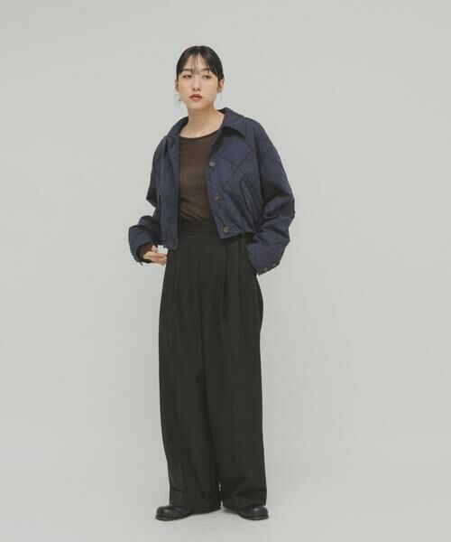 KBF / ケービーエフ ダウンジャケット・ベスト | キルティングシャツブルゾン | 詳細5