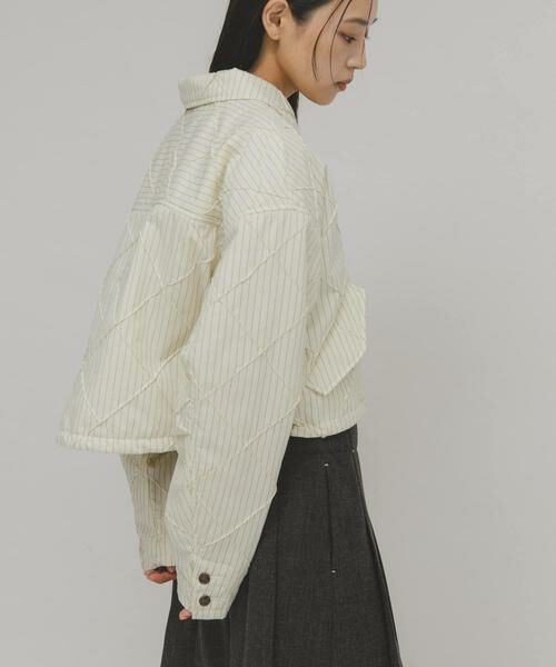 KBF / ケービーエフ ダウンジャケット・ベスト | キルティングシャツブルゾン | 詳細16