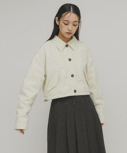 KBF / ケービーエフ ダウンジャケット・ベスト | キルティングシャツブルゾン | 詳細18