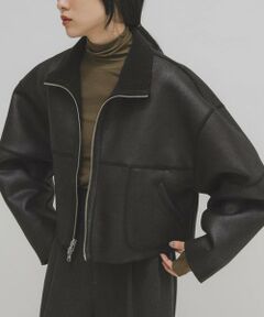 KBF / ケービーエフ その他アウター | リバーシブルボアジャケット