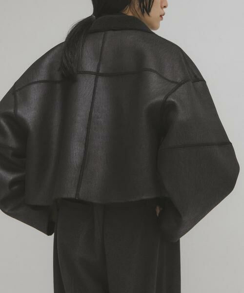 KBF / ケービーエフ その他アウター | リバーシブルボアジャケット | 詳細3