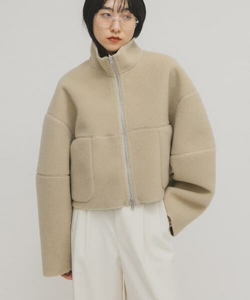 KBF / ケービーエフ その他アウター | リバーシブルボアジャケット | 詳細13