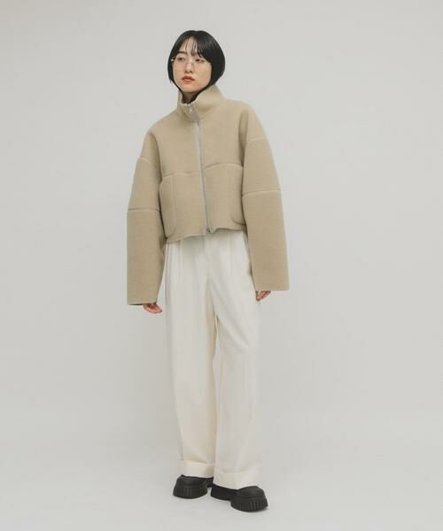 KBF / ケービーエフ その他アウター | リバーシブルボアジャケット | 詳細15