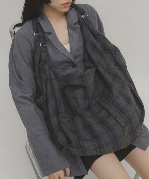 KBF / ケービーエフ トートバッグ | ウールミックス2WAYイージーBAG | 詳細10