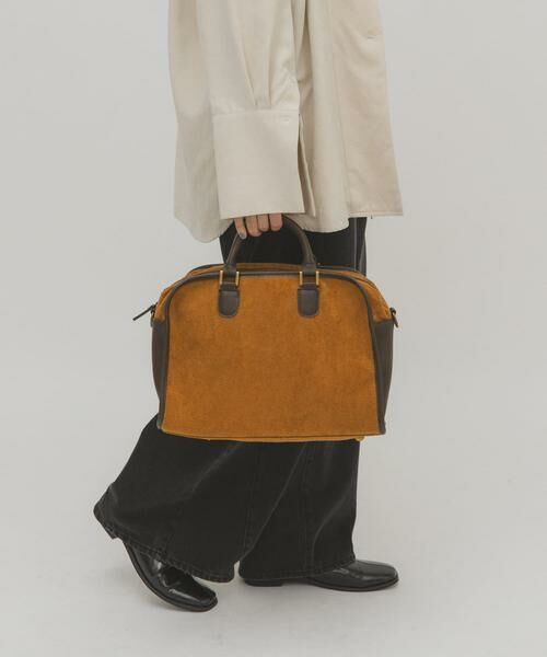 KBF / ケービーエフ ボストンバッグ | パイルボストンBAG | 詳細3
