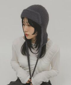 KBF / ケービーエフ ニットキャップ | シャギーフライトニットHAT