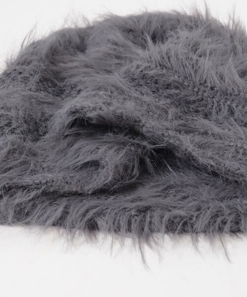 KBF / ケービーエフ ニットキャップ | ラインデザインシャギーニットビーニー | 詳細19