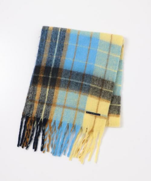KBF / ケービーエフ マフラー・ショール・スヌード・ストール | ブークレチェックストール | 詳細10