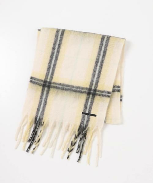 KBF / ケービーエフ マフラー・ショール・スヌード・ストール | ブークレチェックストール | 詳細15