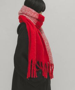 KBF / ケービーエフ マフラー・ショール・スヌード・ストール | ビッグフリンジバイカラーストール