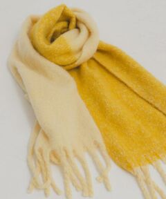 KBF / ケービーエフ マフラー・ショール・スヌード・ストール | ビッグフリンジバイカラーストール