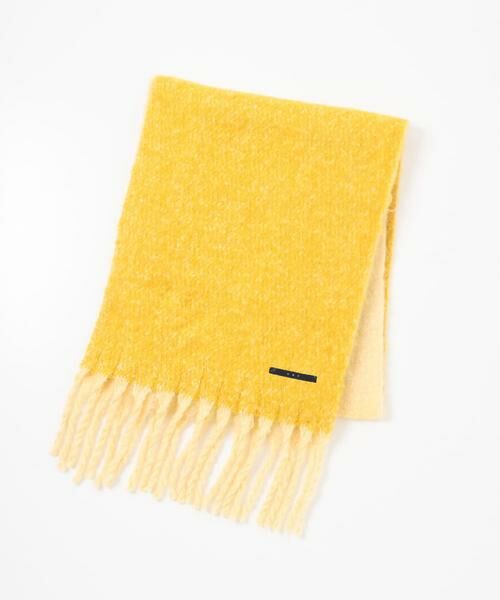 KBF / ケービーエフ マフラー・ショール・スヌード・ストール | ビッグフリンジバイカラーストール | 詳細9