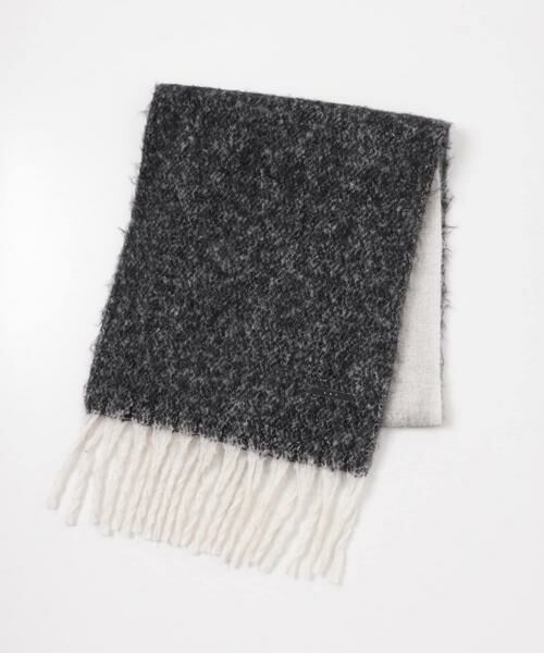KBF / ケービーエフ マフラー・ショール・スヌード・ストール | ビッグフリンジバイカラーストール | 詳細15