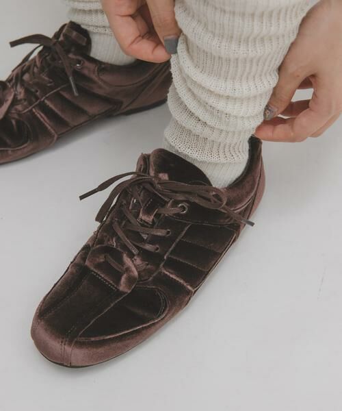 KBF / ケービーエフ スニーカー | ベロアスニーカー | 詳細1