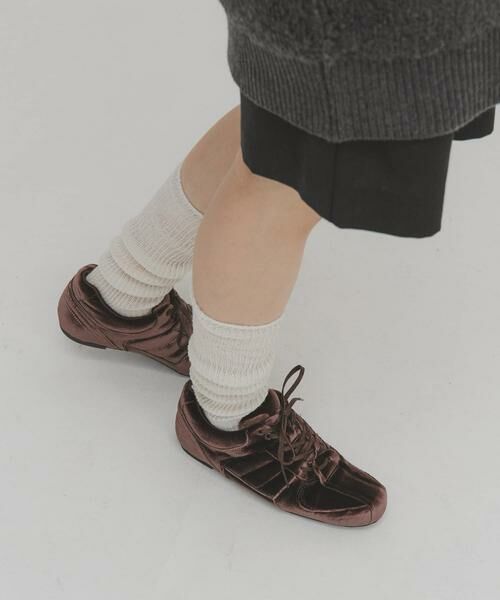 KBF / ケービーエフ スニーカー | ベロアスニーカー | 詳細3