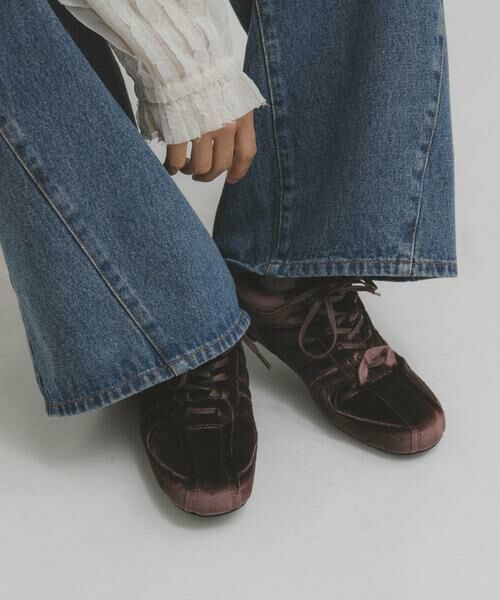 KBF / ケービーエフ スニーカー | ベロアスニーカー | 詳細4