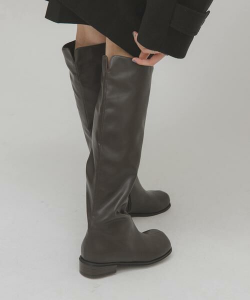 KBF / ケービーエフ ブーツ（ショート丈） | プランプトゥロングブーツ | 詳細2