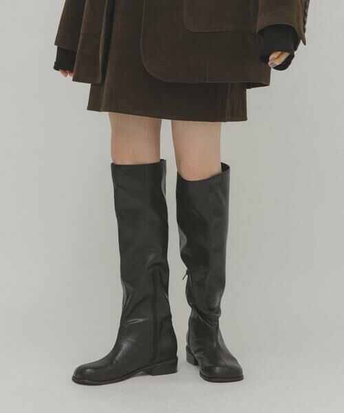 KBF / ケービーエフ ブーツ（ショート丈） | プランプトゥロングブーツ | 詳細9