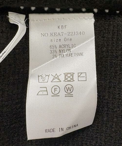 KBF / ケービーエフ ニット・セーター | 『WEB/一部店舗限定』カラーハンドステッチ2WAYニット | 詳細11