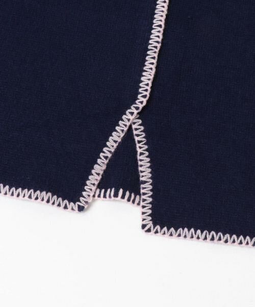 KBF / ケービーエフ ニット・セーター | 『WEB/一部店舗限定』カラーハンドステッチ2WAYニット | 詳細9