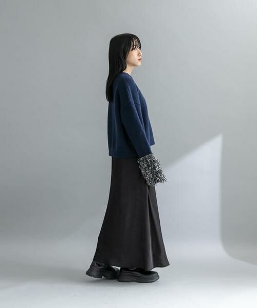 KBF / ケービーエフ ニット・セーター | 『WEB限定』MIXドッキングニット | 詳細3