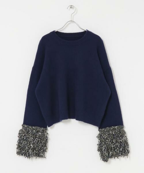 KBF / ケービーエフ ニット・セーター | 『WEB限定』MIXドッキングニット | 詳細7